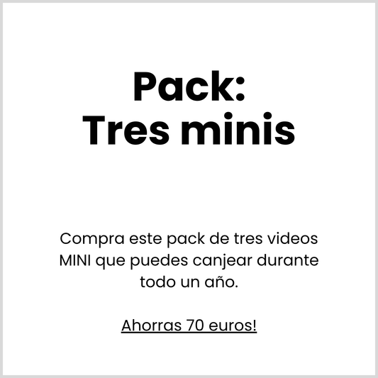 PACK: TRES MINIS